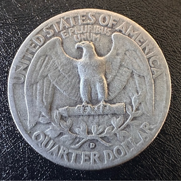 1950–1952 Washington Quarters Lot of 3 – 90% Silver U.S. Coins - Picture 6 of 8